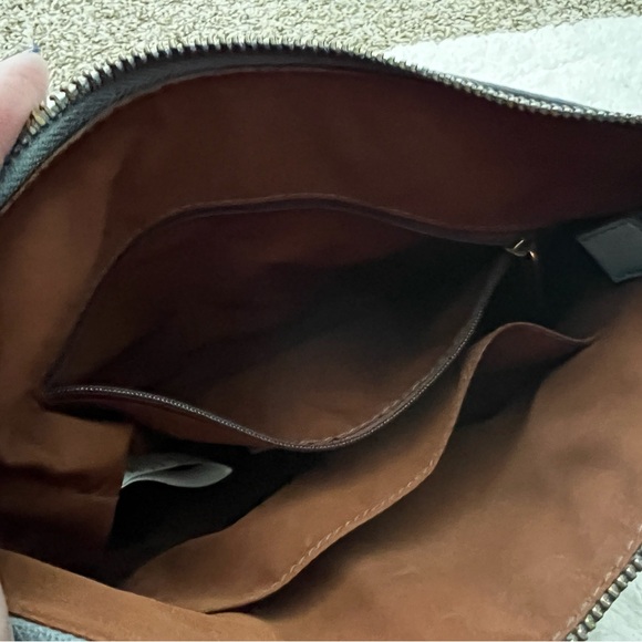 Fossil Farrah Smokey Blue Leather Crossbody - Picture 10 of 10